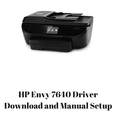 Hp Printer 7640 Envy Manual